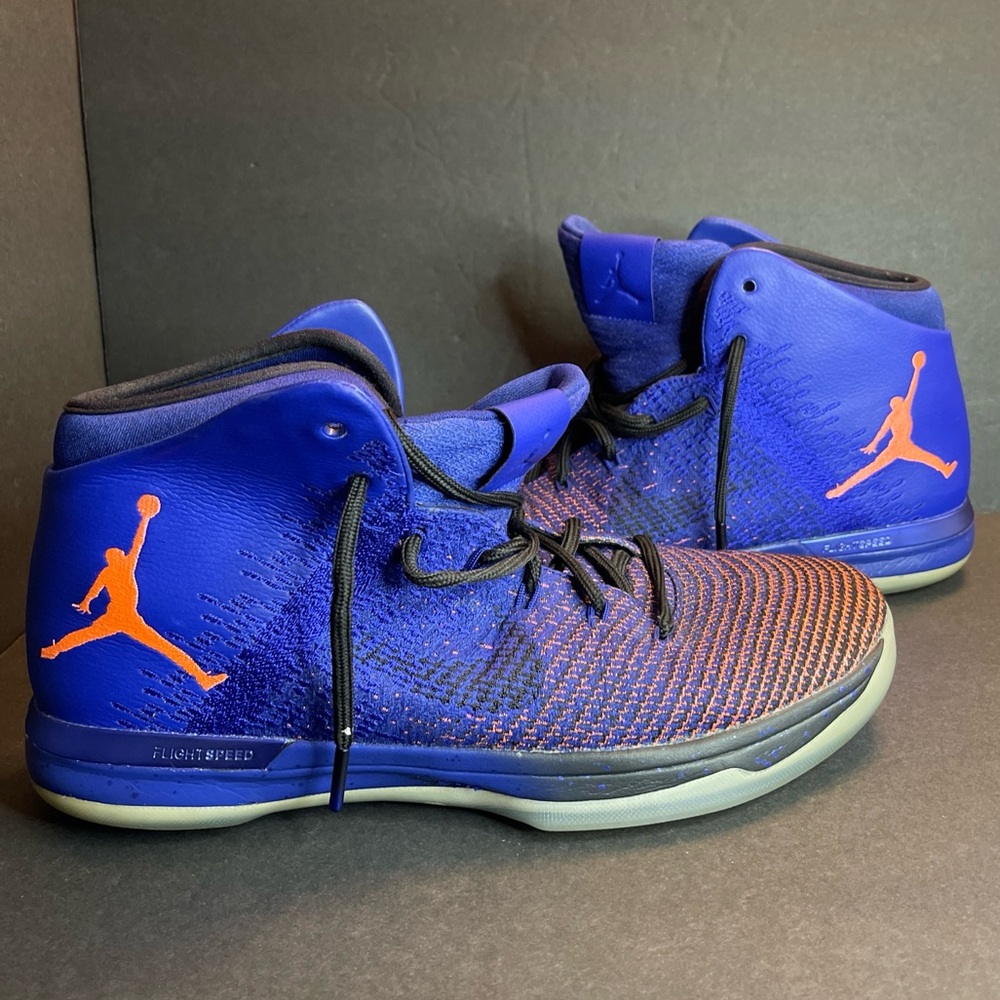 Air Jordan 31 Supernova Blue Icey Black (845037-400) Sz 11